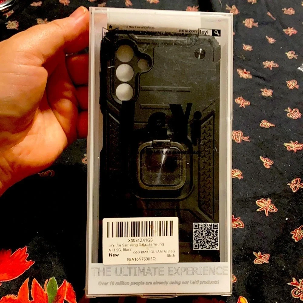 Leyi A13 cell phone case for Samsung Galaxy A13 5G black